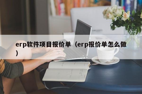 erp软件项目报价单（erp报价单怎么做）