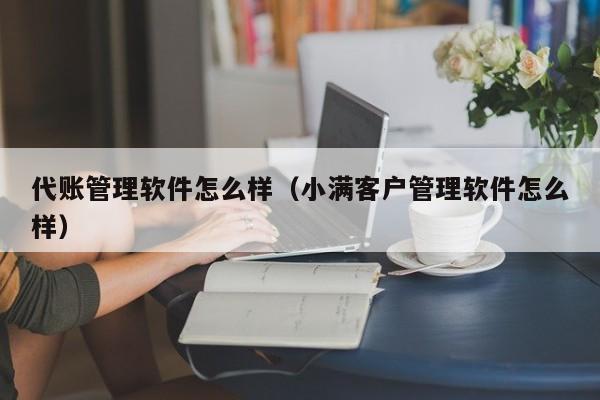 代账管理软件怎么样（小满客户管理软件怎么样）