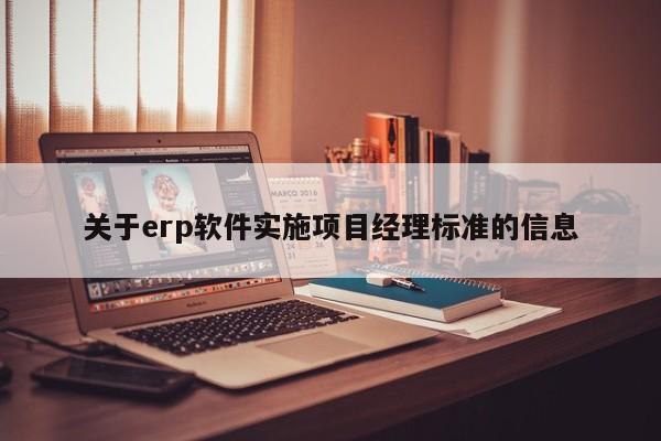 关于erp软件实施项目经理标准的信息