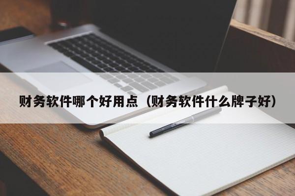 财务软件哪个好用点（财务软件什么牌子好）