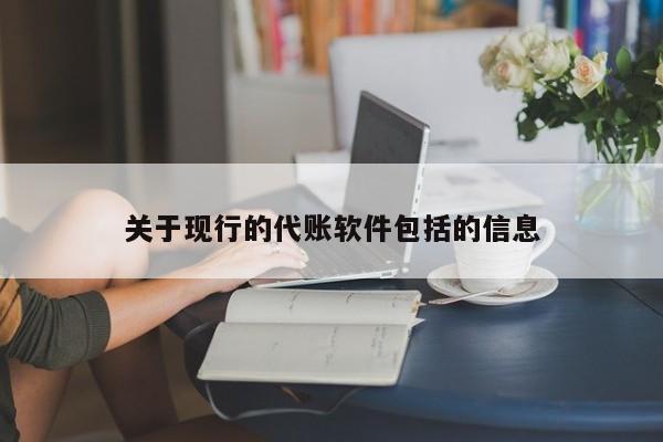 关于现行的代账软件包括的信息