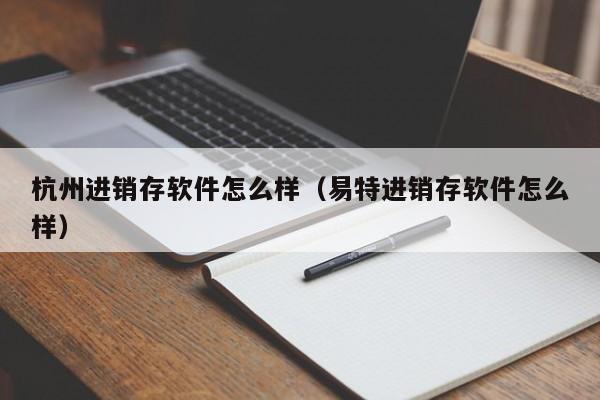 杭州进销存软件怎么样（易特进销存软件怎么样）