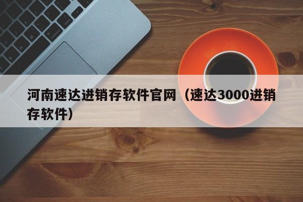 河南速达进销存软件官网（速达3000进销存软件）