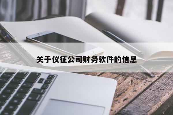 关于仪征公司财务软件的信息