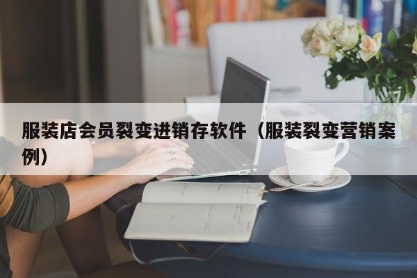 服装店会员裂变进销存软件（服装裂变营销案例）