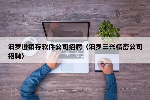 汨罗进销存软件公司招聘（汨罗三兴精密公司招聘）