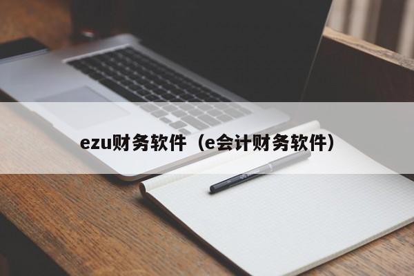 ezu财务软件（e会计财务软件）