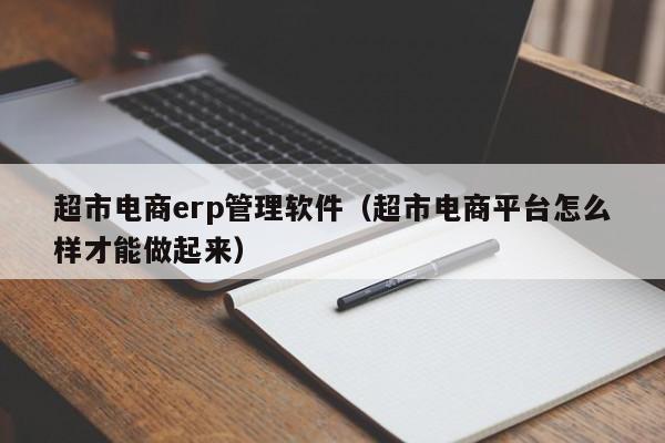 超市电商erp管理软件（超市电商平台怎么样才能做起来）