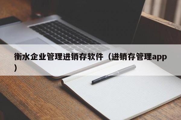 衡水企业管理进销存软件（进销存管理app）