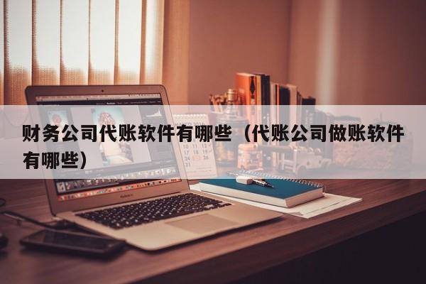 财务公司代账软件有哪些（代账公司做账软件有哪些）