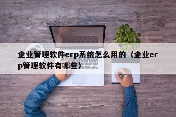 企业管理软件erp系统怎么用的（企业erp管理软件有哪些）