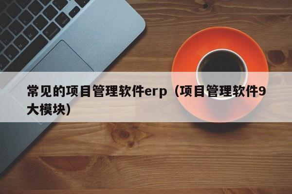 常见的项目管理软件erp（项目管理软件9大模块）