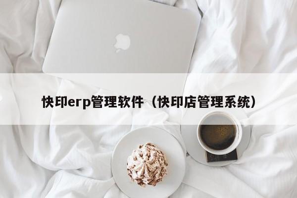 快印erp管理软件（快印店管理系统）