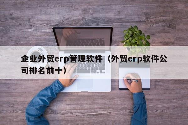 企业外贸erp管理软件（外贸erp软件公司排名前十）