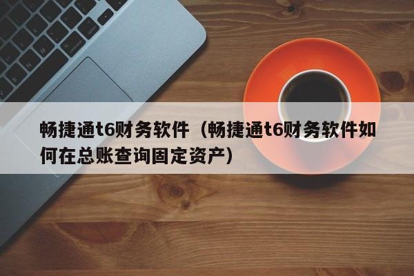 畅捷通t6财务软件（畅捷通t6财务软件如何在总账查询固定资产）