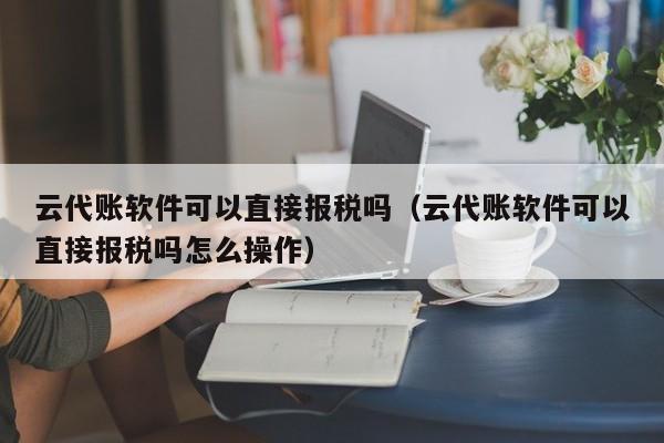 云代账软件可以直接报税吗（云代账软件可以直接报税吗怎么操作）