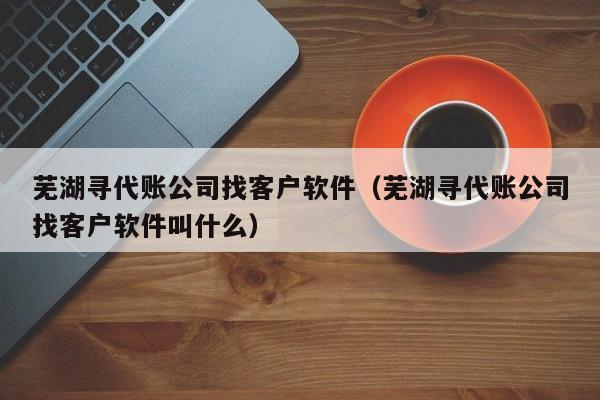 芜湖寻代账公司找客户软件（芜湖寻代账公司找客户软件叫什么）