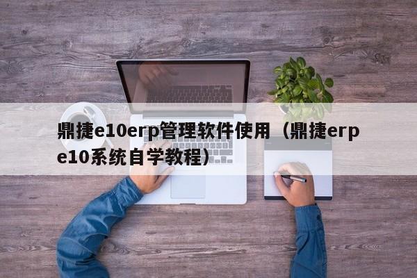 鼎捷e10erp管理软件使用（鼎捷erpe10系统自学教程）