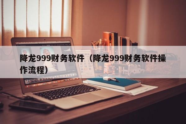 降龙999财务软件（降龙999财务软件操作流程）