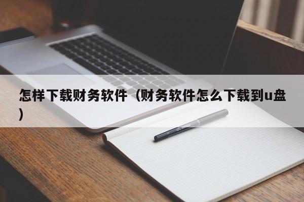 怎样下载财务软件（财务软件怎么下载到u盘）