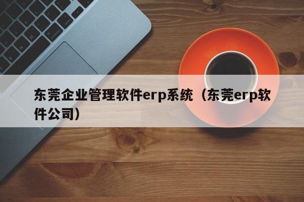 东莞企业管理软件erp系统（东莞erp软件公司）