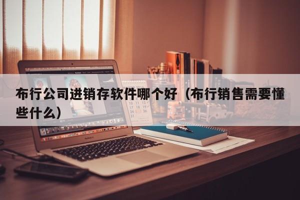 布行公司进销存软件哪个好（布行销售需要懂些什么）