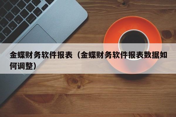 金蝶财务软件报表（金蝶财务软件报表数据如何调整）