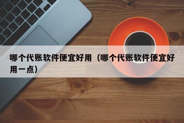 哪个代账软件便宜好用（哪个代账软件便宜好用一点）