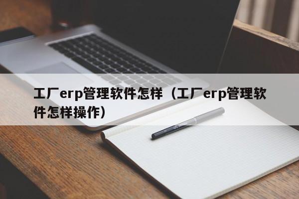 工厂erp管理软件怎样（工厂erp管理软件怎样操作）