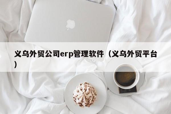 义乌外贸公司erp管理软件（义乌外贸平台）